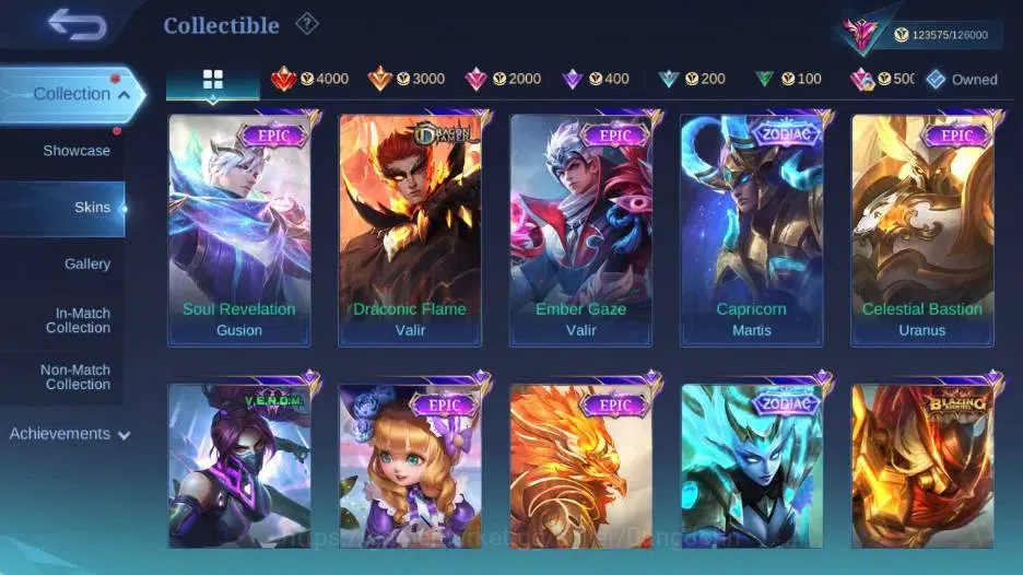 Mobile Legends: Bang Bang Accounts Global|Skin 452|Exalted|Legend Franco,PRIME Grange image 16