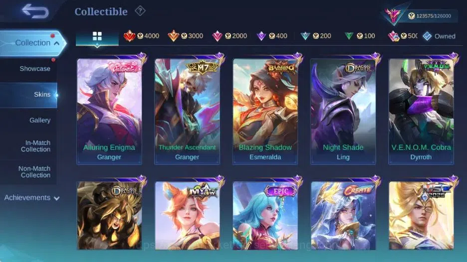 Mobile Legends: Bang Bang Accounts Global|Skin 452|Exalted|Legend Franco,PRIME Grange image 20
