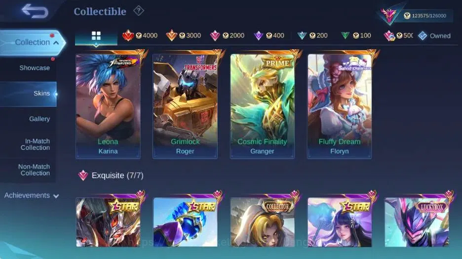 Mobile Legends: Bang Bang Accounts Global|Skin 452|Exalted|Legend Franco,PRIME Grange image 6