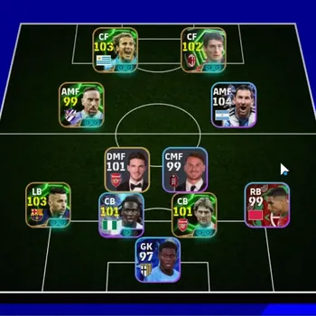 eFootball Accounts Legends & Iconic Players Android|Power 3074|Epic Diego Forlan,Jordi Alba,Massaro,Toni Adams,Frank