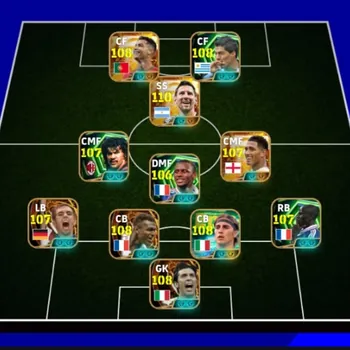 eFootball Accounts Meta Player 3338+ Team I All New WC Cards I Meta Account  I Maldini 109 I Gullit I All  Play Style