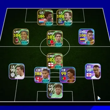 eFootball Accounts Legends & Iconic Players Android|Epic Ruud Gullit,Ronaldinho Gaucho,Gerrard,Rui Costa,Shevchenko|6 Show