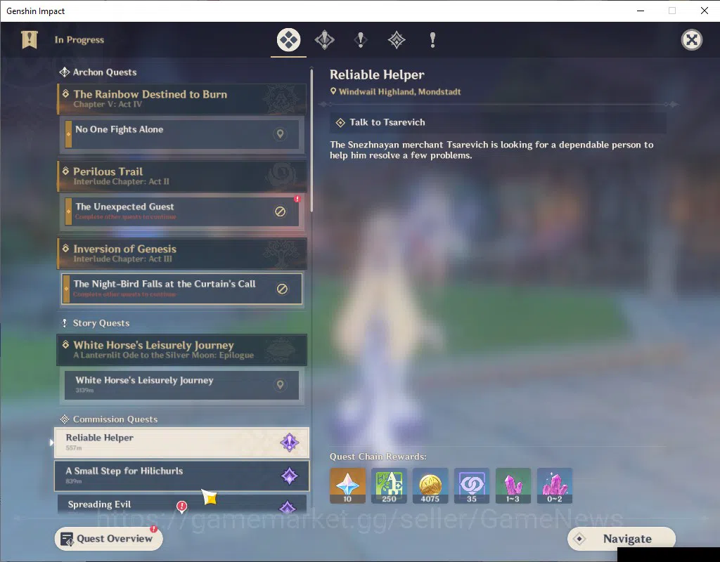 Genshin Impact Accounts EU|AR 55|2Limited +4(*5Weapon)|[Nicole|,Durin]+Sig image 12