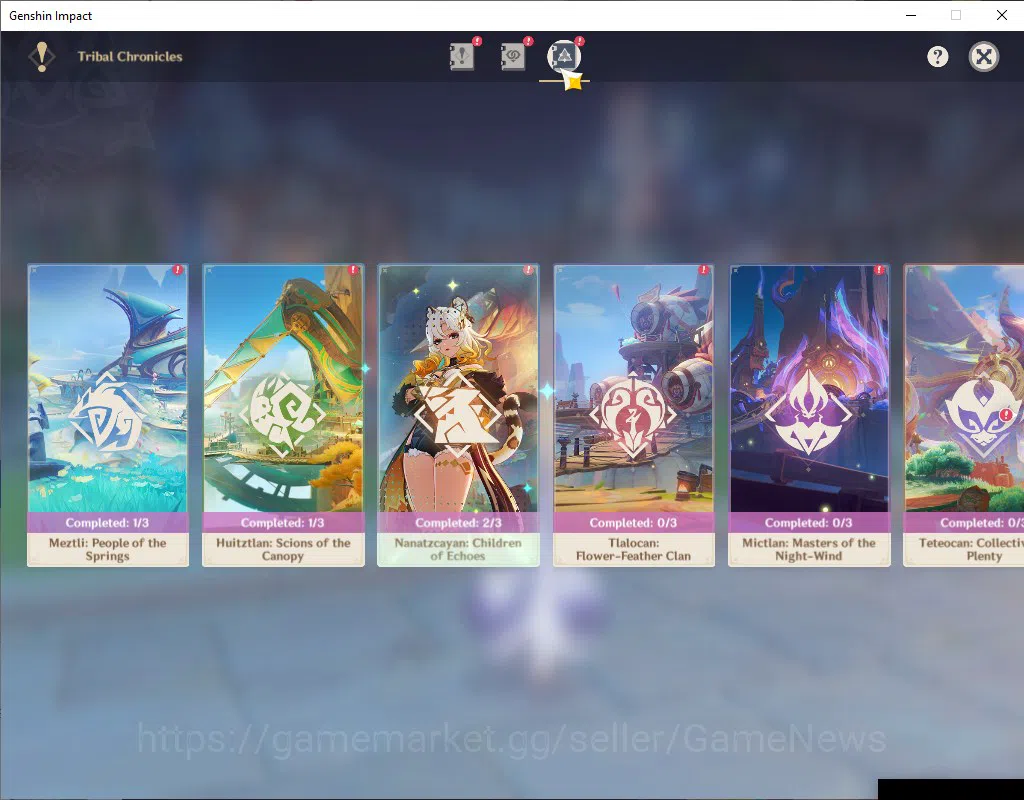 Genshin Impact Accounts EU|AR 55|2Limited +4(*5Weapon)|[Nicole|,Durin]+Sig image 15