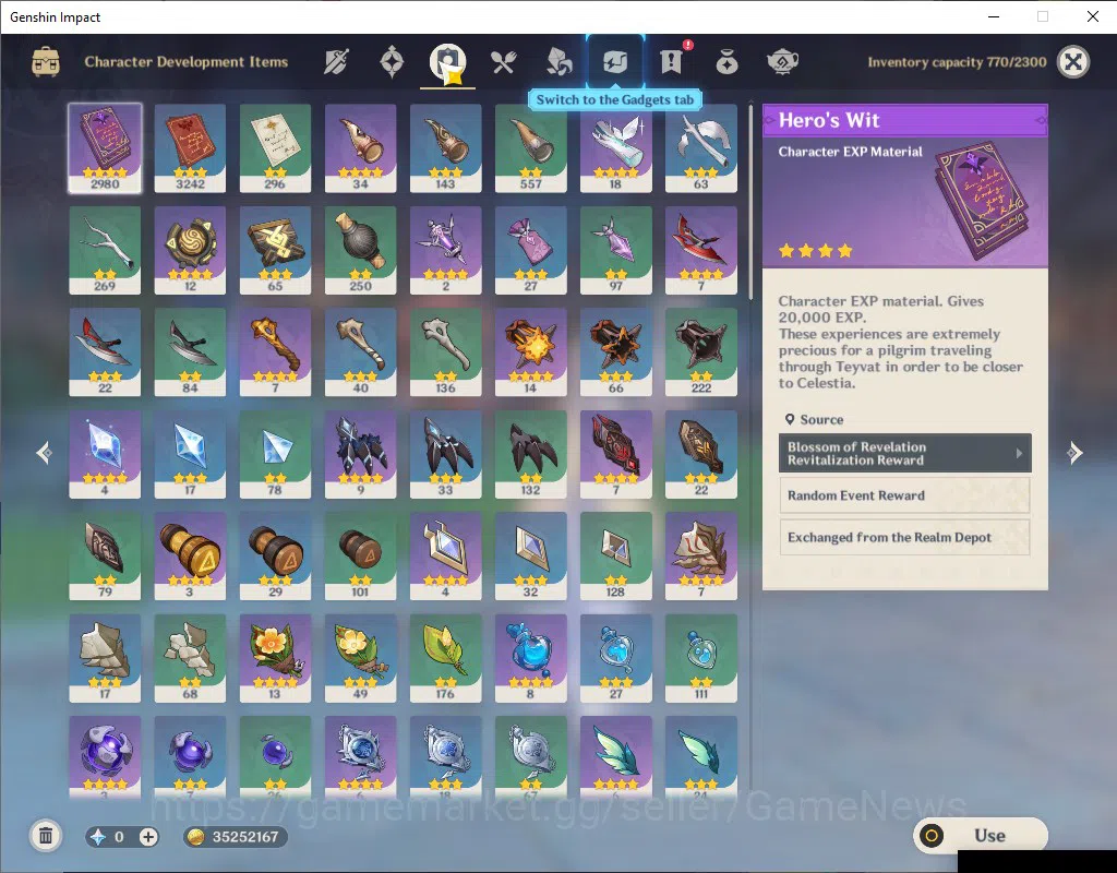 Genshin Impact Accounts EU|AR 55|2Limited +4(*5Weapon)|[Nicole|,Durin]+Sig image 8
