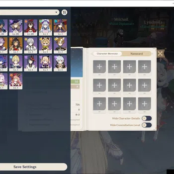 Genshin Impact Reroll EU|AR 55|2Limited +4(*5Weapon)|[Nicole|,Durin]+Sig image 1