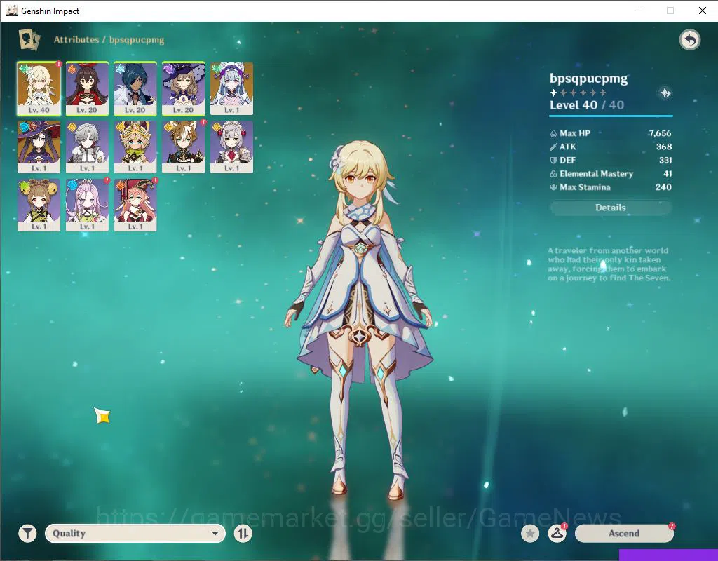 Genshin Impact Accounts EU|Ready Gacha|AR 55|48000 Primogem + 60 IF + 103  image 3