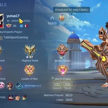 Mobile Legends: Bang Bang Accounts Collector Hero 131|Skin 231|LBorn [Tigreal,Harith,Granger],SABER