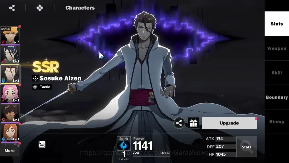 BLEACH: Soul Resonance Accounts Crunchyroll NA |Fresh Starter LV 3|2 SSR Byakuya K image 3