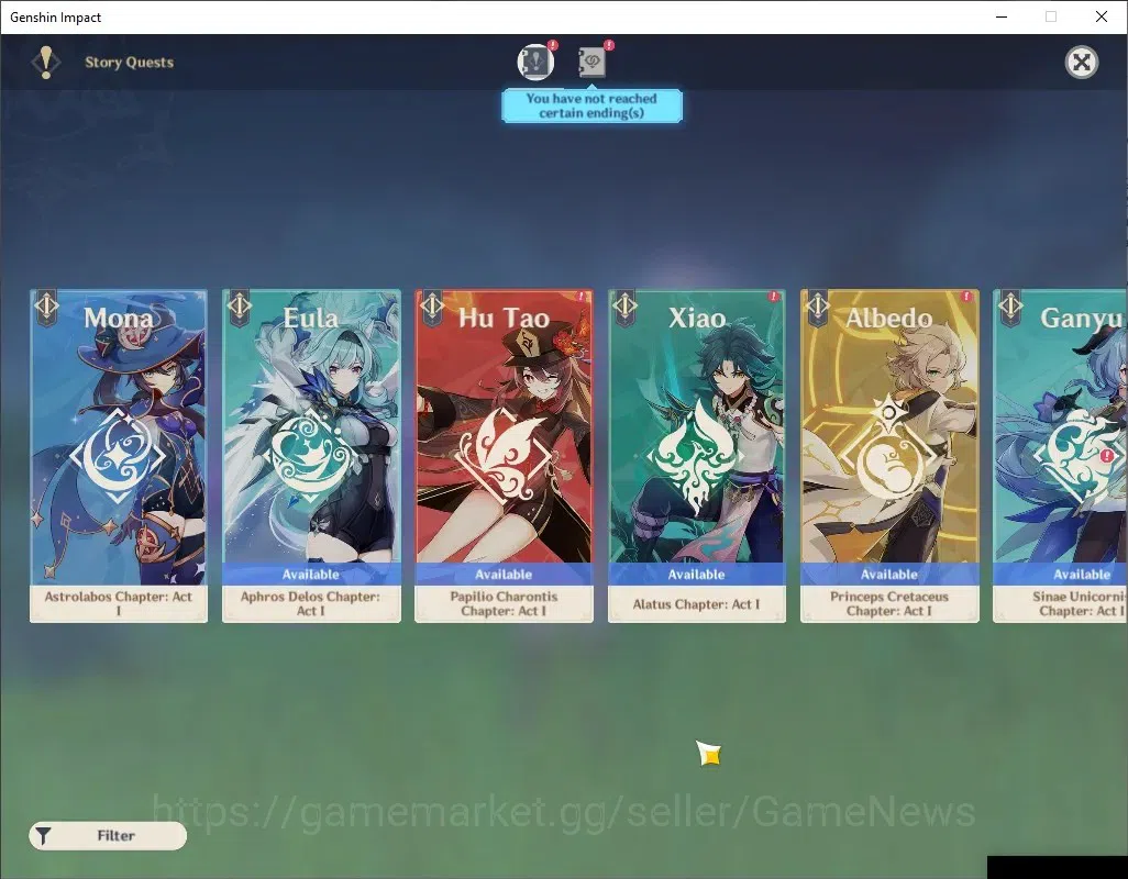 Genshin Impact Accounts EUROPA |AR 44 |1 Limited + 2 (*5 Standard) |Durin  image 11