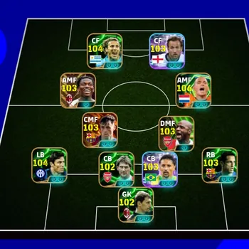 eFootball Accounts Legends & Iconic Players EFOOTBALL RARE OLD | RAFA LEAO RARE CARD,BIGTIME PEDRI,P VIERA,BLITZ W