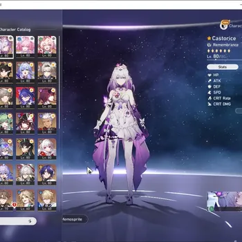 Honkai Star Rail Accounts Others Asia|Free GI&ZZZ|TL 70|Casto Prem Team|22 Limited|Castorice E1,Evernight,Cyrene,SW999)Sign