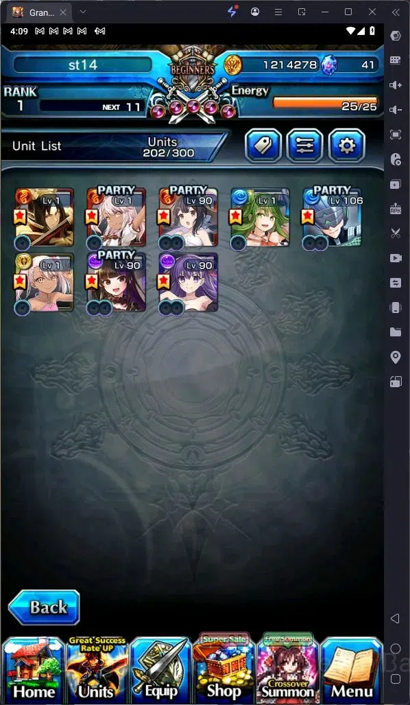 Grand Summoners Accounts Global | Rank 1 |Summer Miyu, Houka Inumuta, Piani image 2