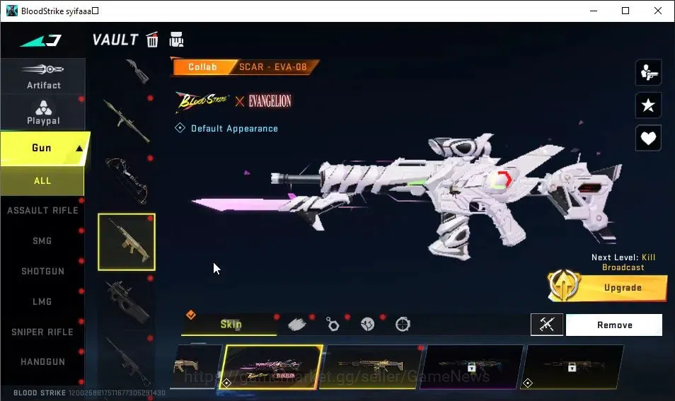 Blood Strike Accounts ASIA|ETERNAL DEagle-Scorpius|12 ULTRA[EMMA,ZERO,UM image 12