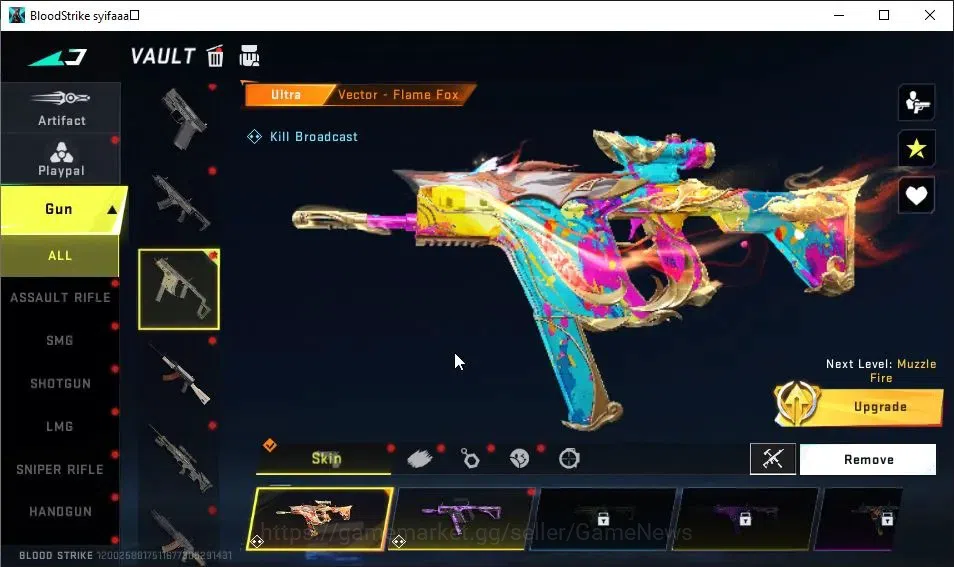 Blood Strike Accounts ASIA|ETERNAL DEagle-Scorpius|12 ULTRA[EMMA,ZERO,UM image 16