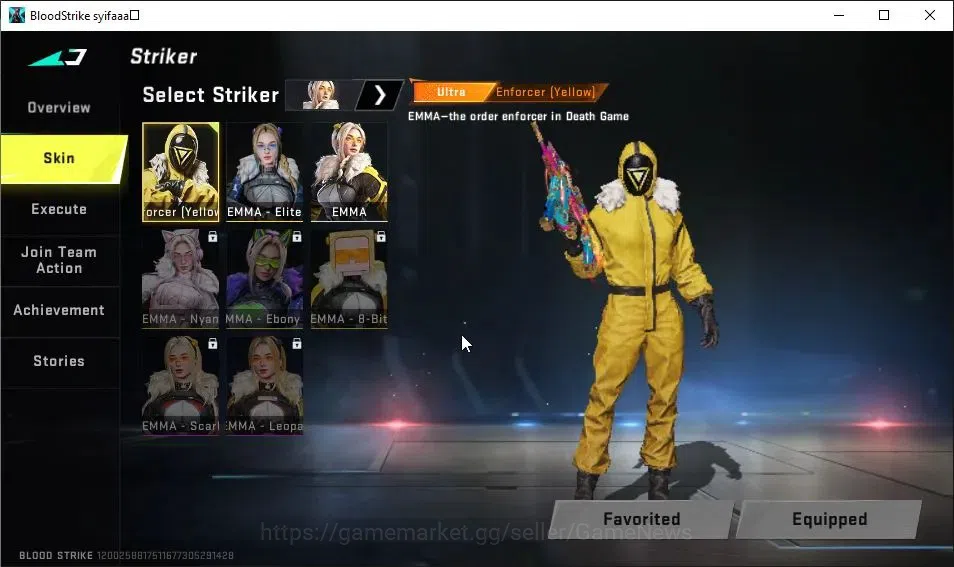 Blood Strike Accounts ASIA|ETERNAL DEagle-Scorpius|12 ULTRA[EMMA,ZERO,UM image 3