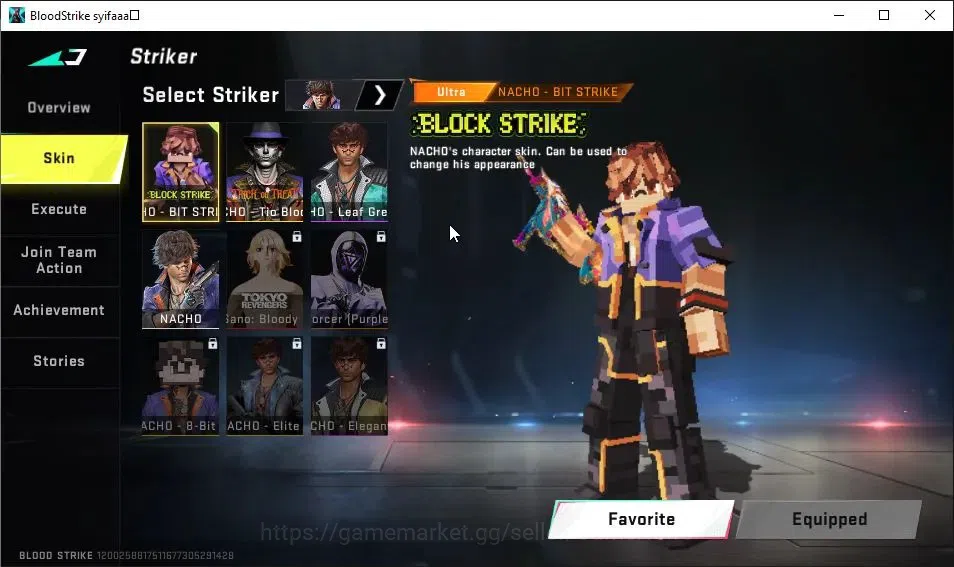 Blood Strike Accounts ASIA|ETERNAL DEagle-Scorpius|12 ULTRA[EMMA,ZERO,UM image 4