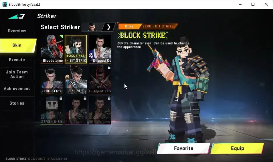Blood Strike Accounts ASIA|ETERNAL DEagle-Scorpius|12 ULTRA[EMMA,ZERO,UM image 6