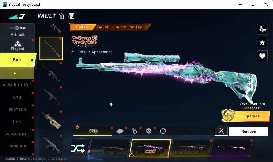 Blood Strike Accounts ASIA|ETERNAL DEagle-Scorpius|12 ULTRA[EMMA,ZERO,UM image 9
