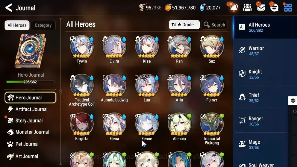 Epic Seven Accounts Starter Global UnVerif|NewEra|20 ML(Rih&Luc,Eilynav,RoLight,Etc)+Ab Fumyr[SPD 299],Rinak,etc|PoH ON|20K 9