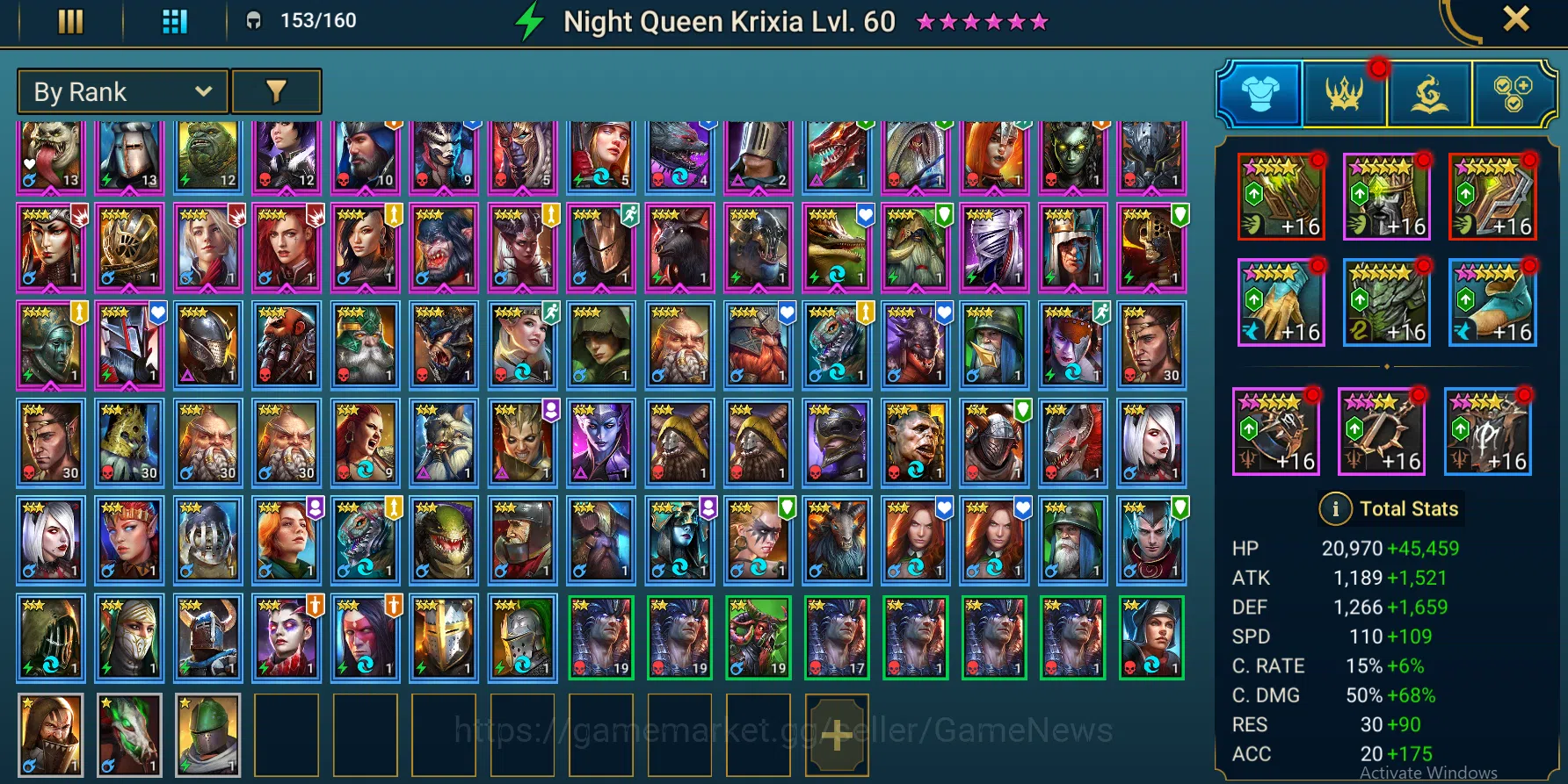Raid: Shadow Legends Accounts Mid-Game Lv 58 Pwr 1,7M|1 Myth Krixia+Combo Turtle(Michelangelo,LeoNardo) 21 Legend+2 Key 4