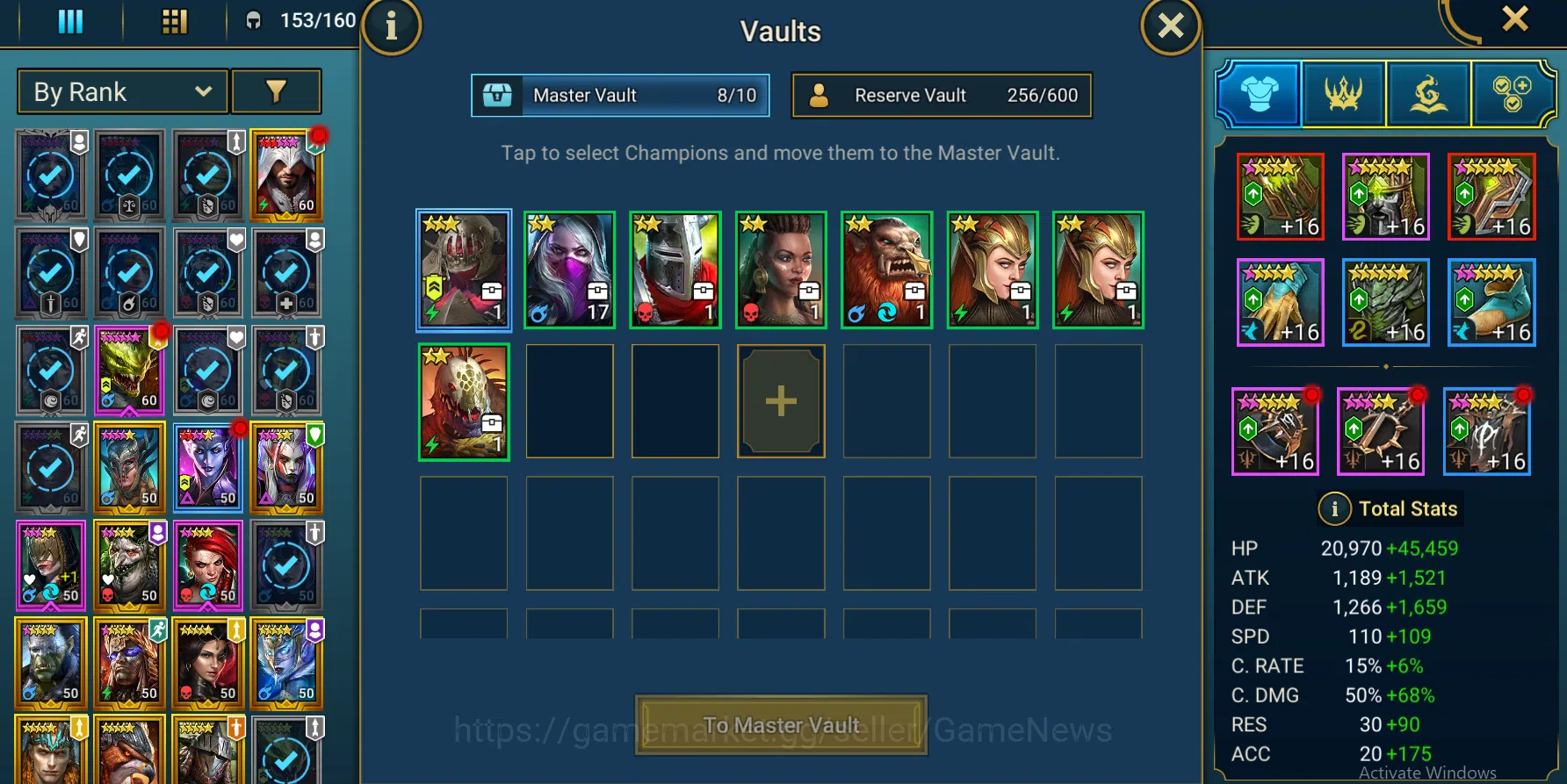 Raid: Shadow Legends Accounts Mid-Game Lv 58 Pwr 1,7M|1 Myth Krixia+Combo Turtle(Michelangelo,LeoNardo) 21 Legend+2 Key 5