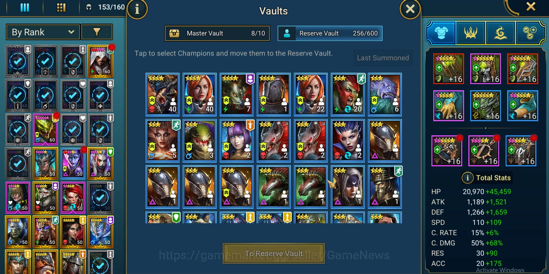 Raid: Shadow Legends Accounts Mid-Game Lv 58 Pwr 1,7M|1 Myth Krixia+Combo Turtle(Michelangelo,LeoNardo) 21 Legend+2 Key 6