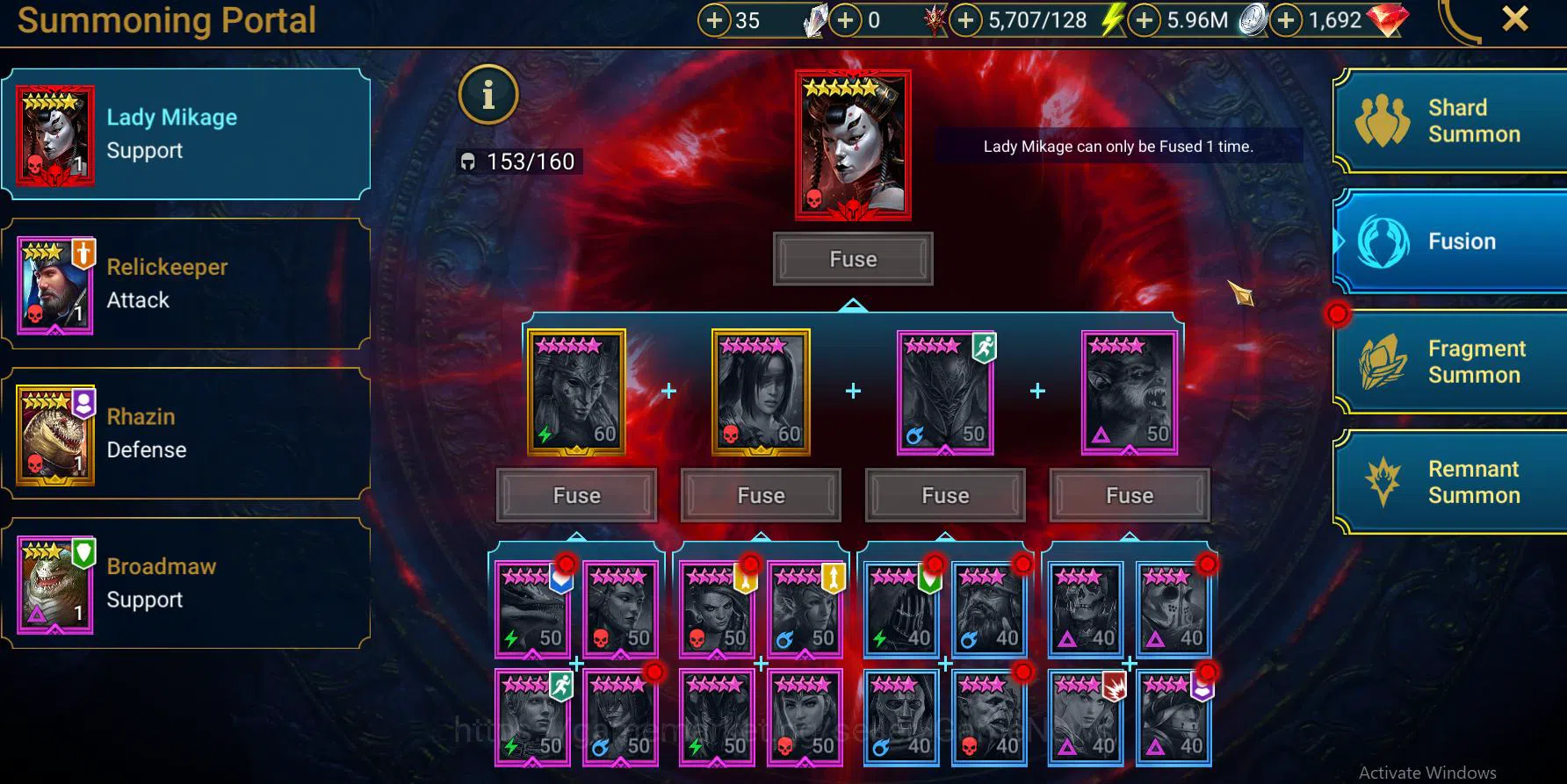 Raid: Shadow Legends Accounts Mid-Game Lv 58 Pwr 1,7M|1 Myth Krixia+Combo Turtle(Michelangelo,LeoNardo) 21 Legend+2 Key 8