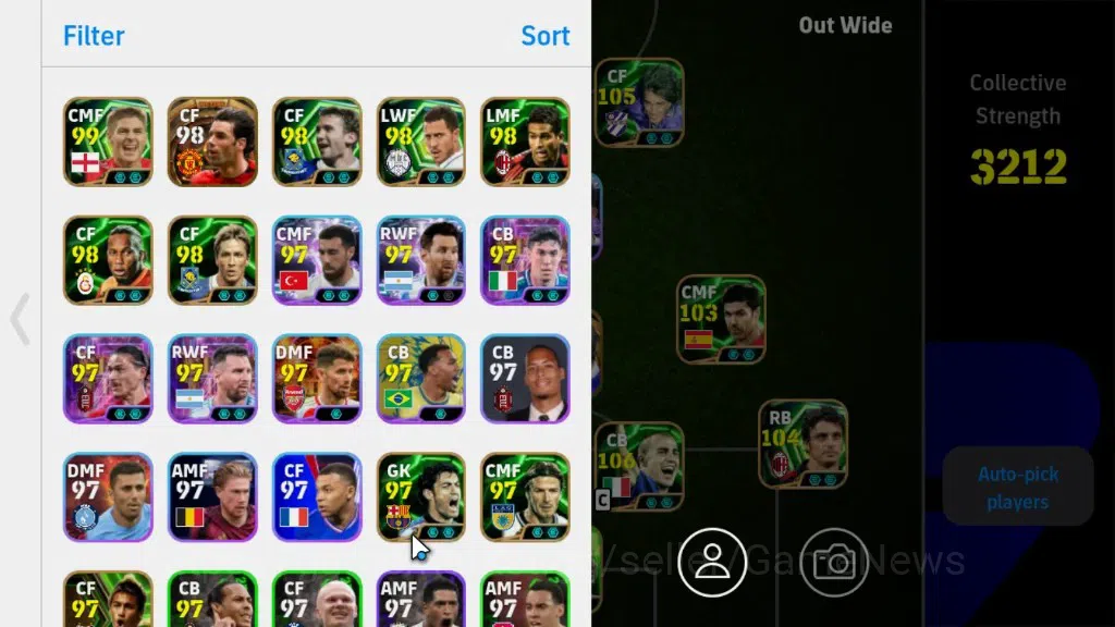 eFootball Accounts Android|BigTime Ruud van Nistelrooij,Claude Makele image 2