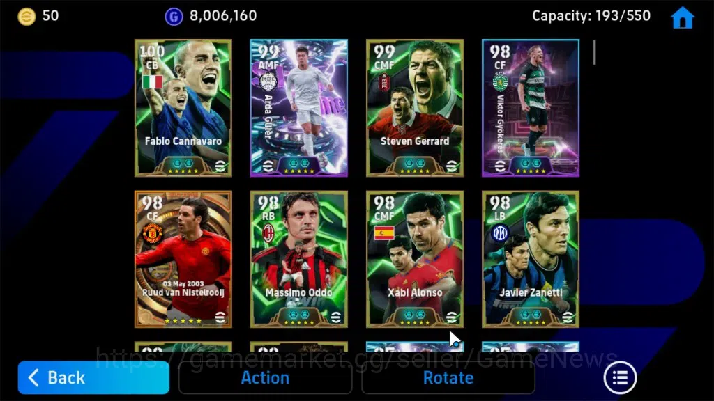 eFootball Accounts Android|BigTime Ruud van Nistelrooij,Claude Makele image 5