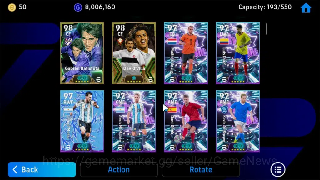 eFootball Accounts Android|BigTime Ruud van Nistelrooij,Claude Makele image 6