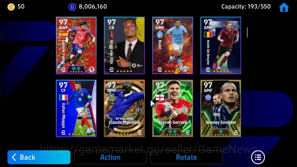 eFootball Accounts Android|BigTime Ruud van Nistelrooij,Claude Makele image 7