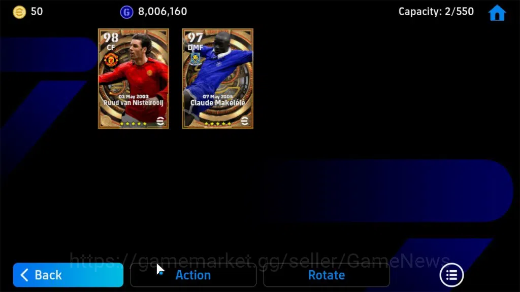 eFootball Accounts Android|BigTime Ruud van Nistelrooij,Claude Makele image 8