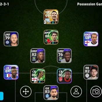eFootball Accounts Legends & Iconic Players Mobile|PW 2512|New Lionel Messi BigT,Rio Ferdinand Epic,Lionel Messi ShowT,Rul