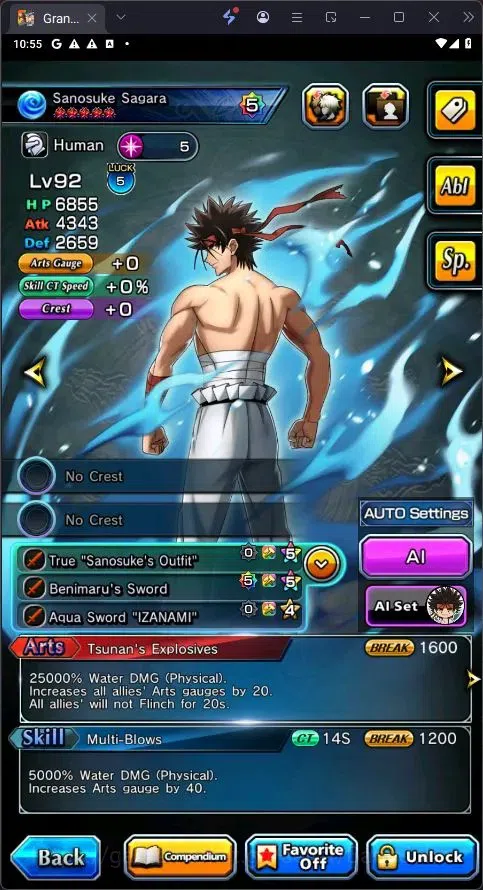 Grand Summoners Accounts Global | Rank 65 | Aira TW, Shizu TW, Sanosuke Sag image 12