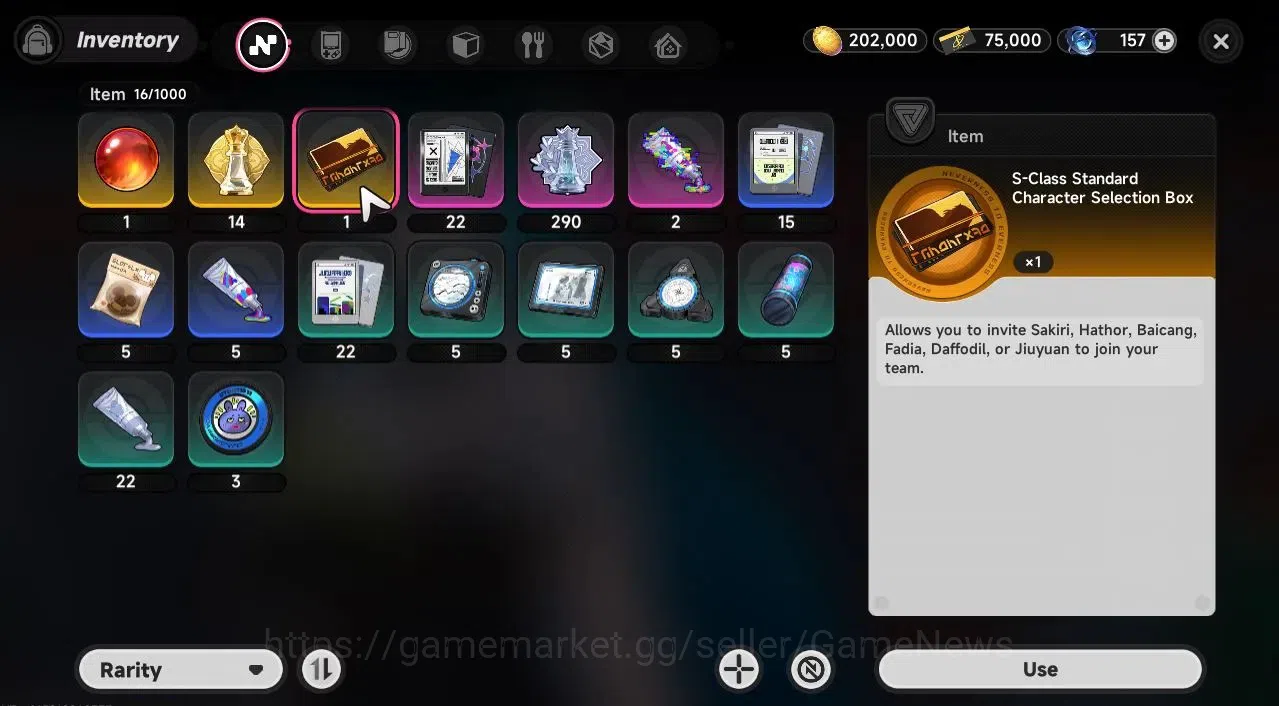 Neverness to Everness Accounts GLOBAL EU|HL 3|1 SSR Nanally +1 S-Class Char Box|6 SR|Underbos Glider|Selector 43/50 7