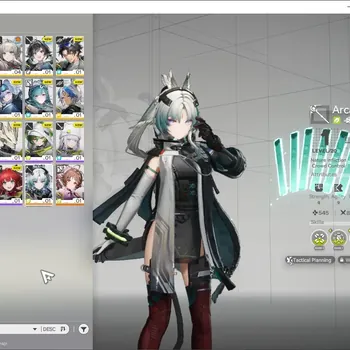 Arknights: Endfield Accounts ASIA|Lv 2|2 SSR 1 Limited + 1 (*6 Weapon)| Arcane |Ardelia|1 Selector SSR|Female MC|Log