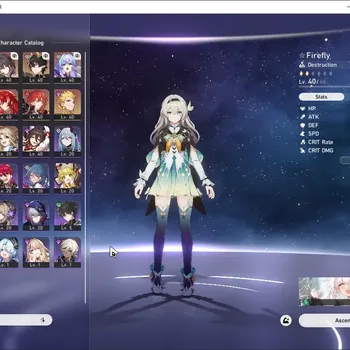 Honkai Star Rail Accounts Others Asia|TL 25|7 Limited|Firefly,Ruan Mei,Robin,DHPT,Kafka,Gilgamesh,Argenti|15 Special Pass+2k