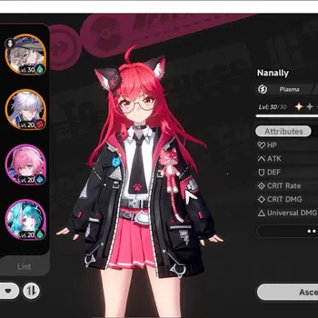 Neverness to Everness Accounts GLOBAL EU|HL 11| 5 S-Class| 2 Limited NanallyA1, Chaos | 1 S-Class Selector Box|Underboss