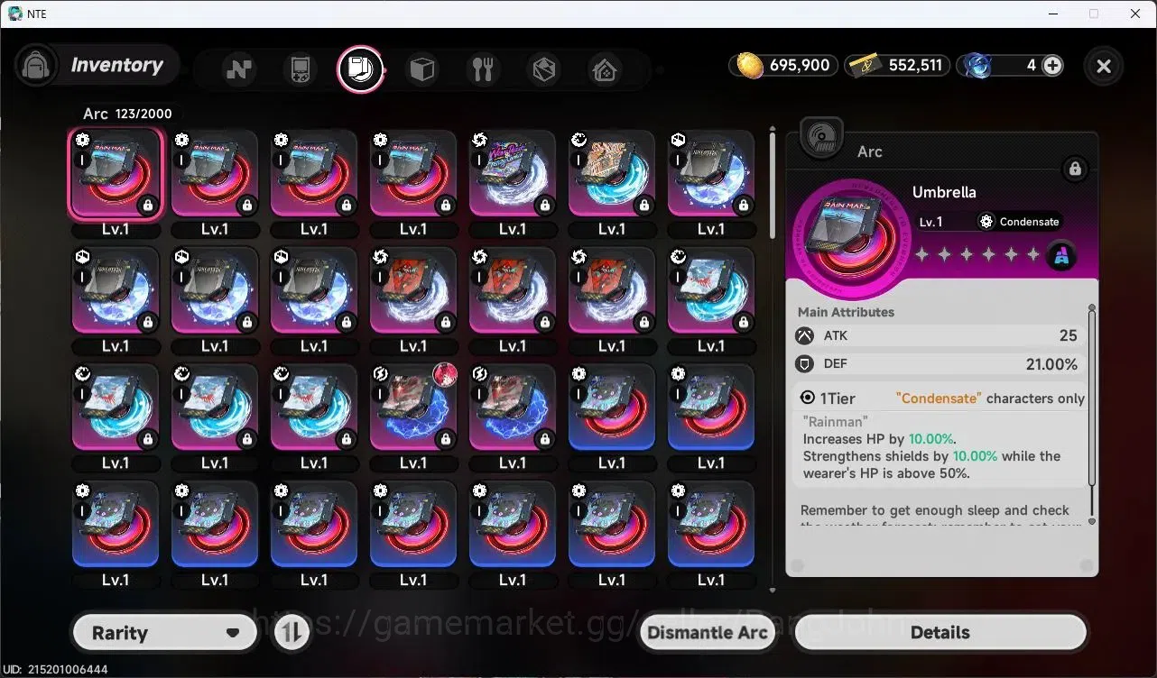 Neverness to Everness Accounts SEA | Hunter Lv 15 | 2 S [Nanally+1A, Jiuyuan] 6 C image 8