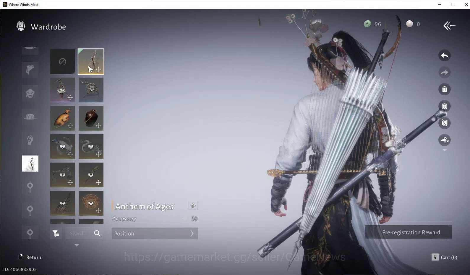 Where Winds Meet Accounts GLOBAL Lv6| Fresh Starter| 1 Harmoni Core, Anthem  image 10