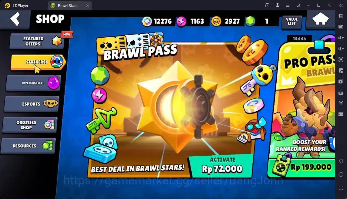Brawl Stars Accounts Global | 39535 Thropy|103 Brawler|42 Max 37 Max Hypercharge|12276 Bling|Skin 7 Hyper,5 Legendary 5