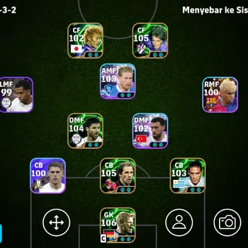 eFootball Accounts Others Mobile|PW 3179|RaulBigT,RuudVanNistelrooijBigT,DavidBeckhamBigT,NewTakashiUsamiShowT,New