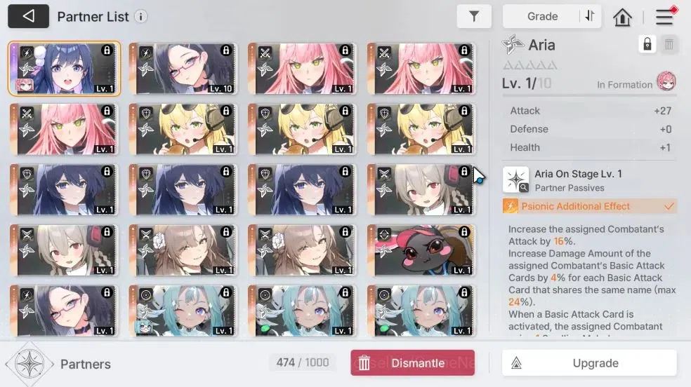 Chaos Zero Nightmare Accounts GLOBAL|Lv 53|7 SSR[Tenebria,Tiphera,Chizuru,Yuki,L image 5