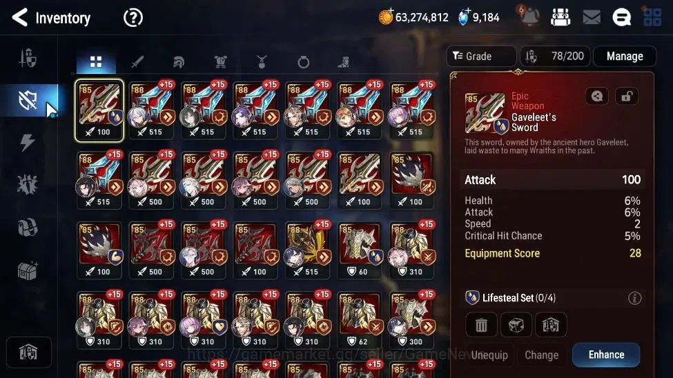 Epic Seven Accounts GLOBAL Unverif|New Era|8 ML(Salome,BM Haste,A Tywi image 10