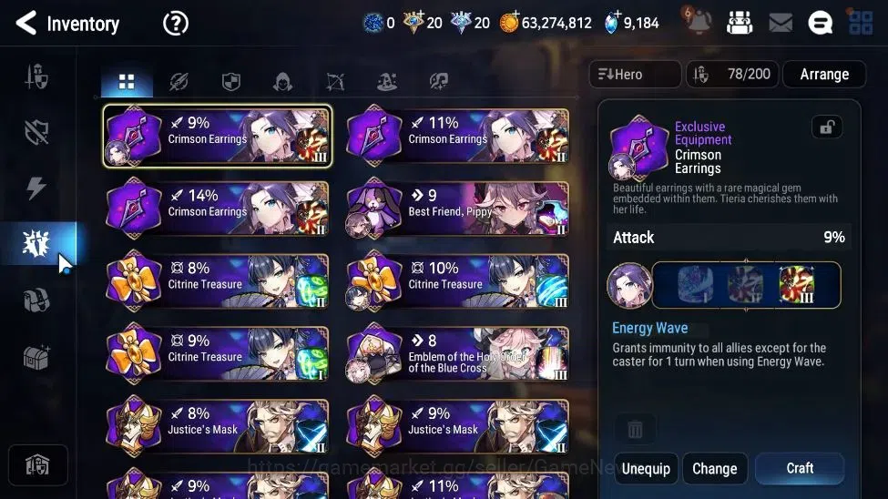 Epic Seven Accounts GLOBAL Unverif|New Era|8 ML(Salome,BM Haste,A Tywi image 12