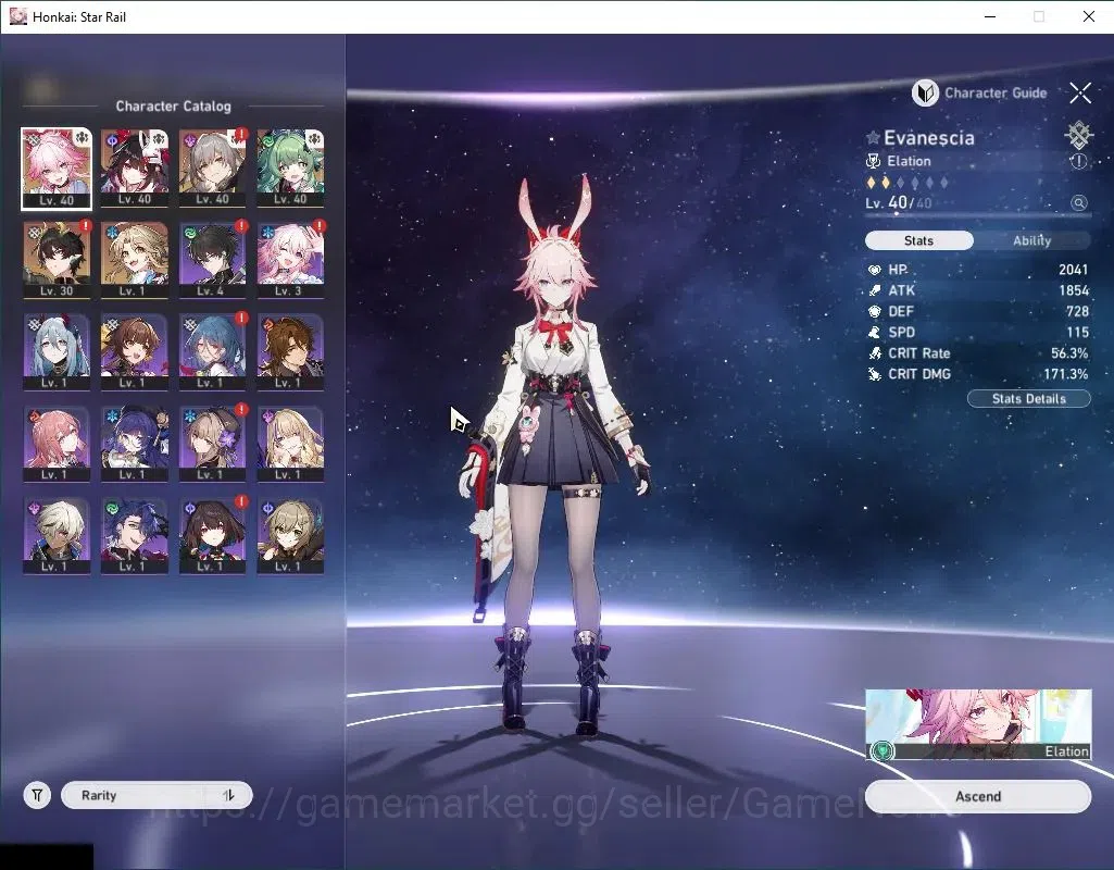 Honkai Star Rail Accounts Asia|TL 27|4 Limited| Evanescia+Sign,Huohuo E1,Spa image 4