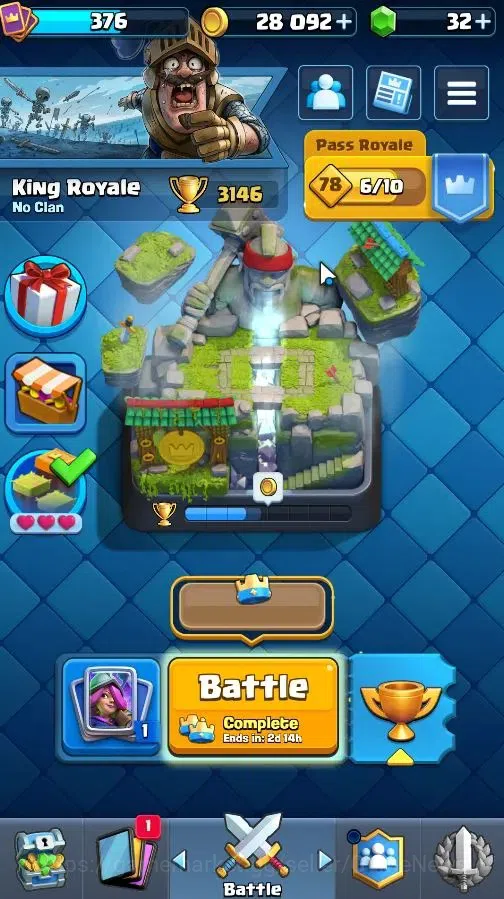 Clash Royale Accounts Lvl 376|KTL 9|Trophy 3334|Card 51/121|Limited Skin image 1