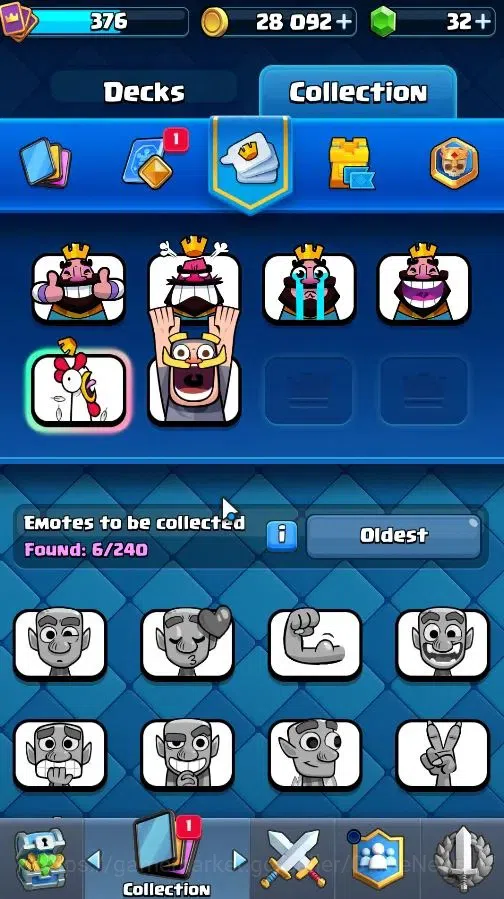Clash Royale Accounts Lvl 376|KTL 9|Trophy 3334|Card 51/121|Limited Skin image 10