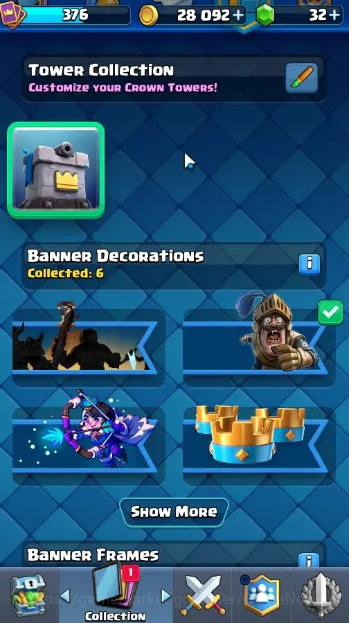 Clash Royale Accounts Lvl 376|KTL 9|Trophy 3334|Card 51/121|Limited Skin image 11